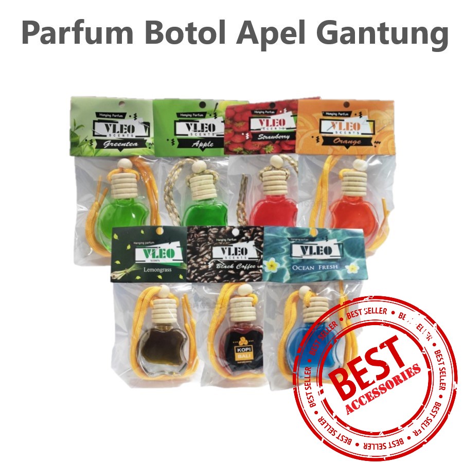 Parfum Gantung Botol APEL Pewangi Aneka Aroma Mobil Ruangan O585