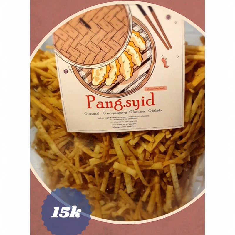 

(SiapKirim) Pang.syid Stick Pangsit - Dumpling Stick