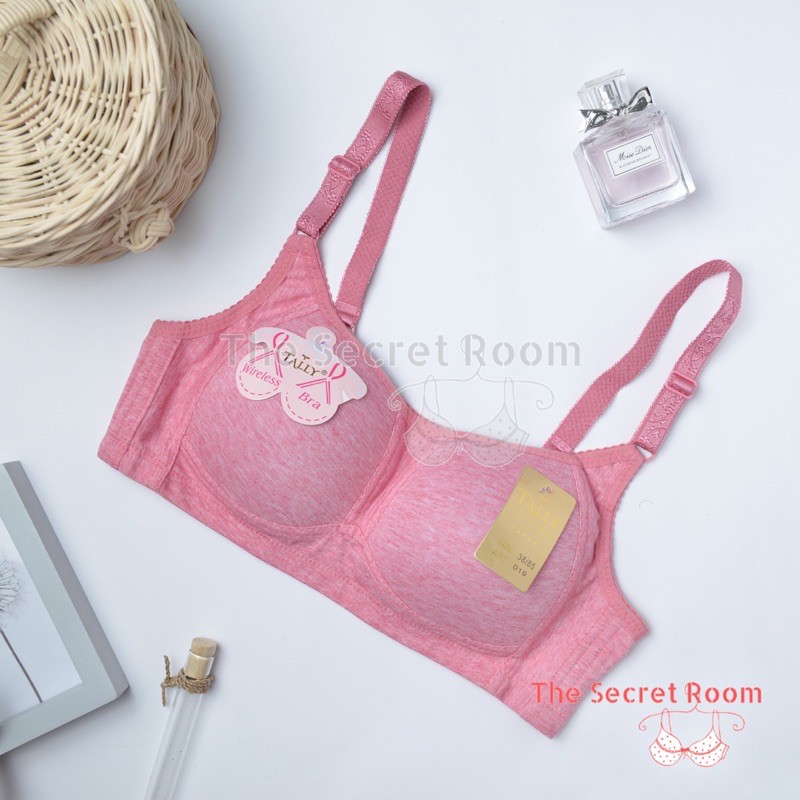 TALLY BRA BH 019 I TANPA KAWAT I BUSA TIPIS I CUP C | SIZE 36 - 42