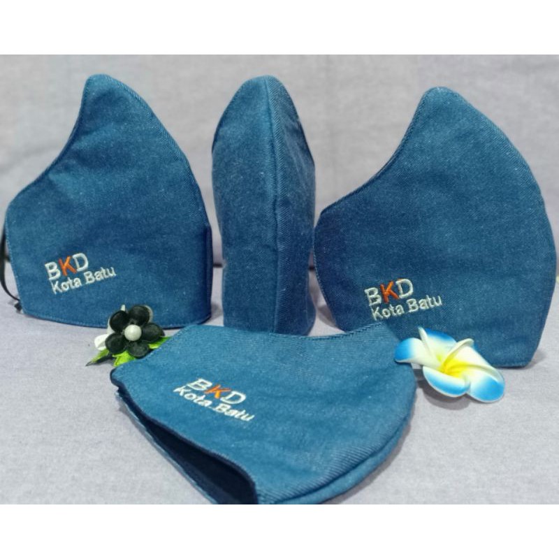 masker semi jeans BKD Seluruh Indonesia