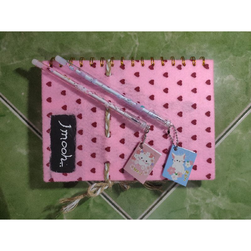 Hadiah Gift Notebook dan Bolpoin Ucapan Wisuda Ulang Tahun Teman Sahabat Padangan Pacar