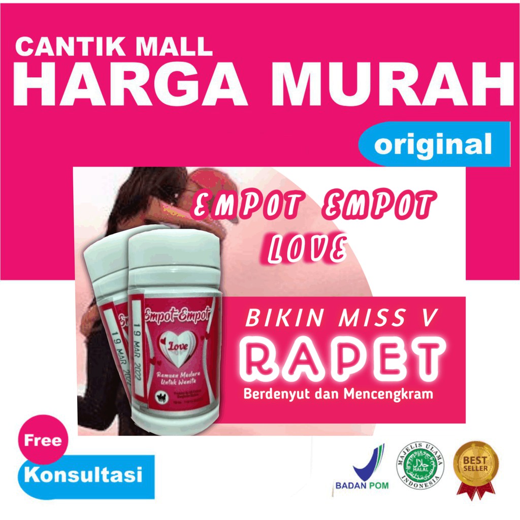 

Empot Empot Love Super Firdaus ++ Pil EMPOT Virgin Atasi Keputihan Melancarkan Haid Jamu Madura