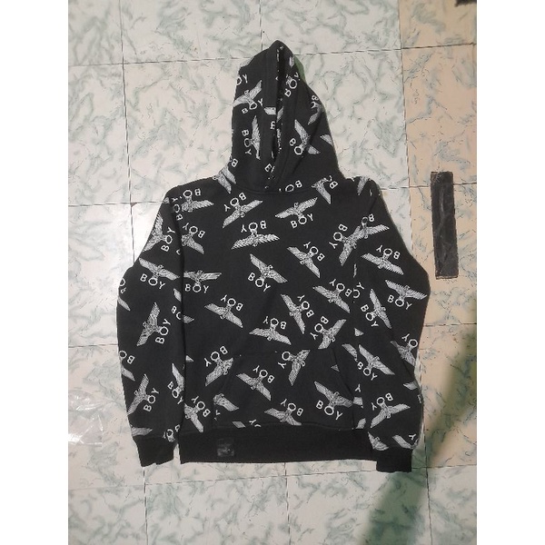 HOODIE VINTAGE BOY LONDON FULL PRINT
