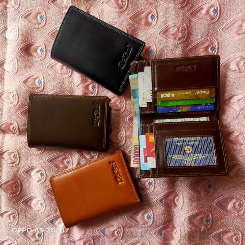 DOMPET PRIA FULL KULIT 3/4 (L.A Leather)-1