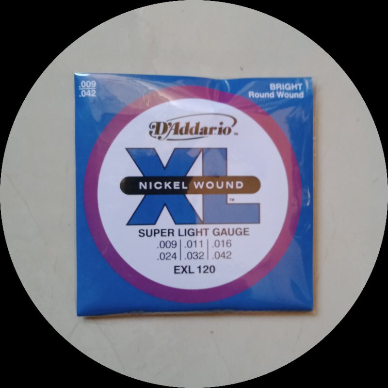 Senar Gitar D'Addario lokal 009-042 ( 1 set )