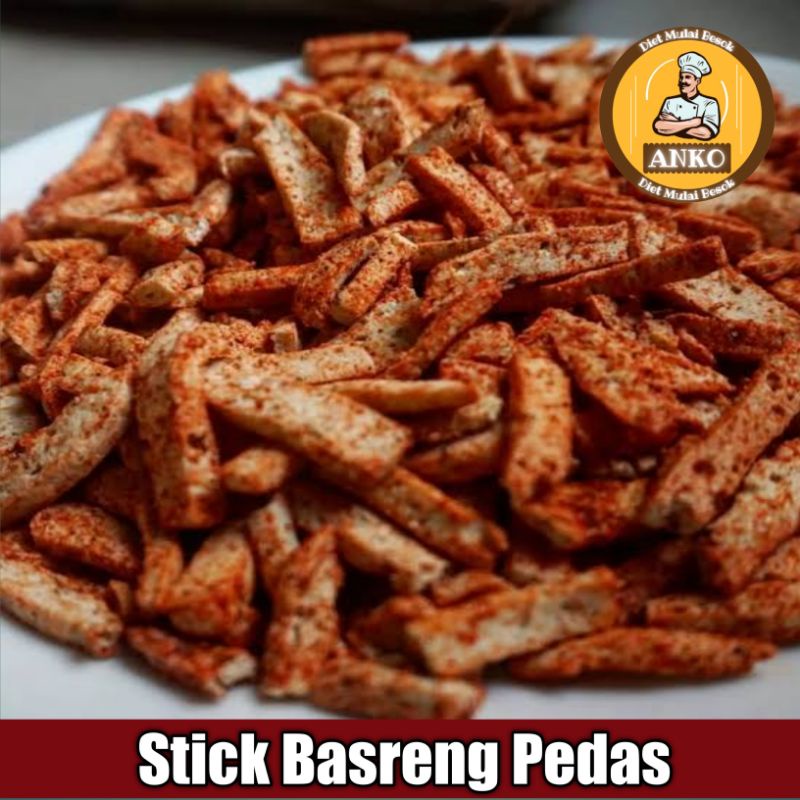 

[250g] Basreng Pedas Stick Cemilan Pedas Murah Grosir Snack Kiloan Makanan Ringan Jajanan Terlaris