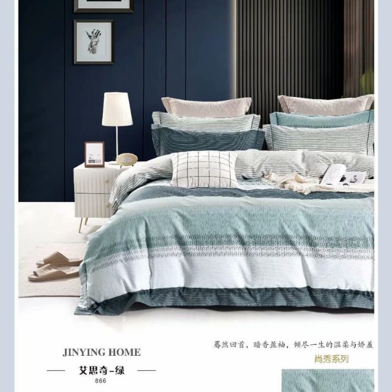 Seprei katun Jepang motif salur