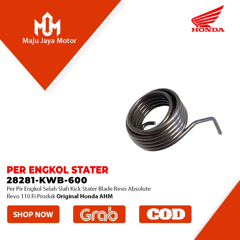 Per Pir Engkol Selah Slah Kick Stater Blade Revo Absolute 110 Fi KWB Original AHM