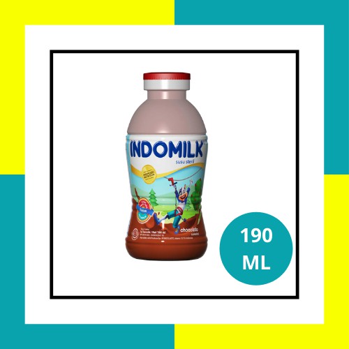 

INDOMILK Coklat Botol 190 ML