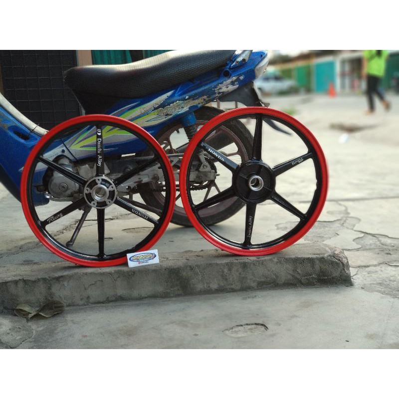 velg racing daichi alloy original Thailand honda sonic 125 old double disk bisa juga untk modifikasi