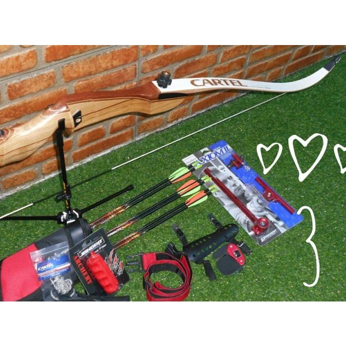 Paket Busur Panah Lengkap 3 Cartel Sirius Plus Terlaris