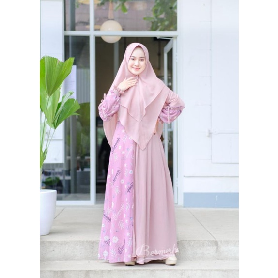 AUREL BERMERKS | GAMIS ORI BERMERK ALANA LYLY | SET GAMIS FULL CERUTY KODE AUREL SYARI ORY BY BERMER