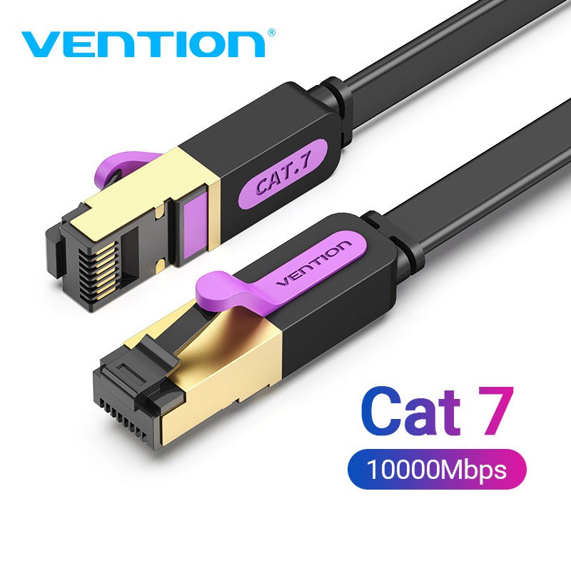 Vention Kabel LAN Ethernet Cat7 High Speed Gigabit RJ45 STP Flat Cable