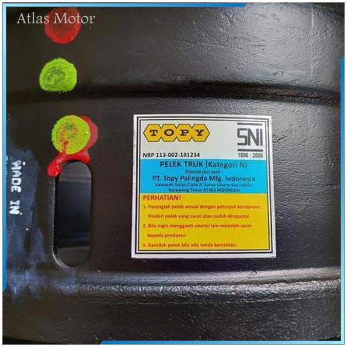 Velg - Pelek Isuzu Elf Nkr 71 Nkr71 Hd Harimau M8X