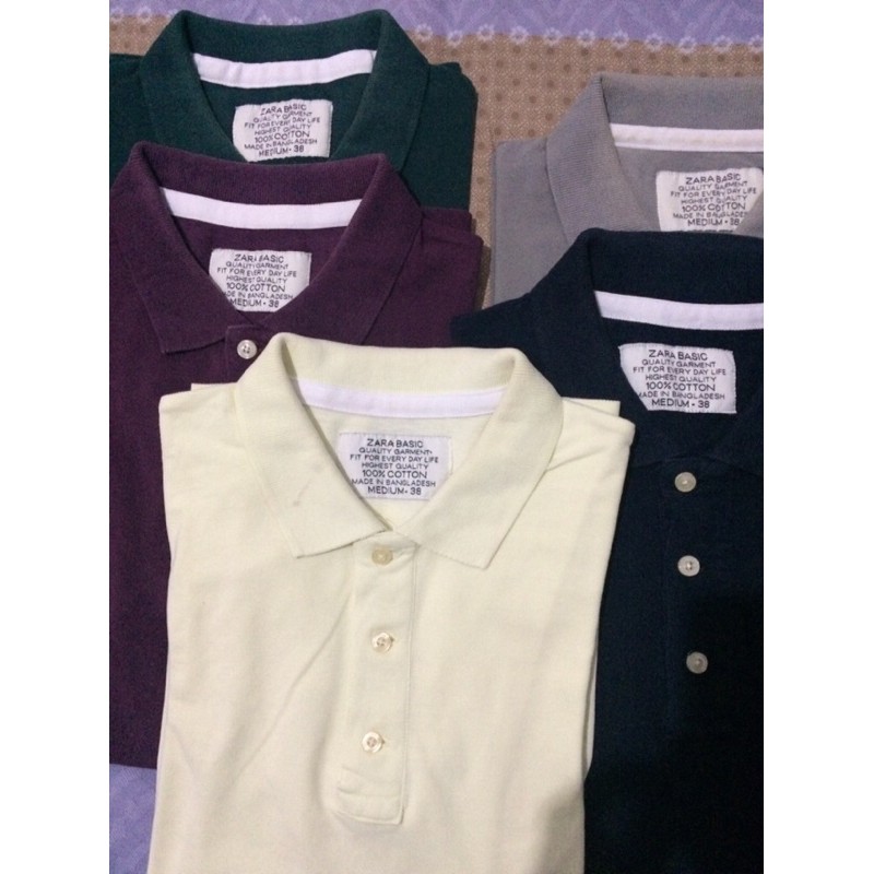 zara kaos polo