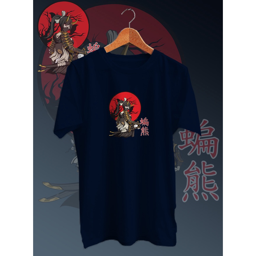 KAOS DISTRO PRIA COTTON COMBED PE 30S DEPAN /TSHIRT GAMBAR DIGITAL FULLPRINT SAMURAI MOON RAD NECK/LENGAN PENDEK