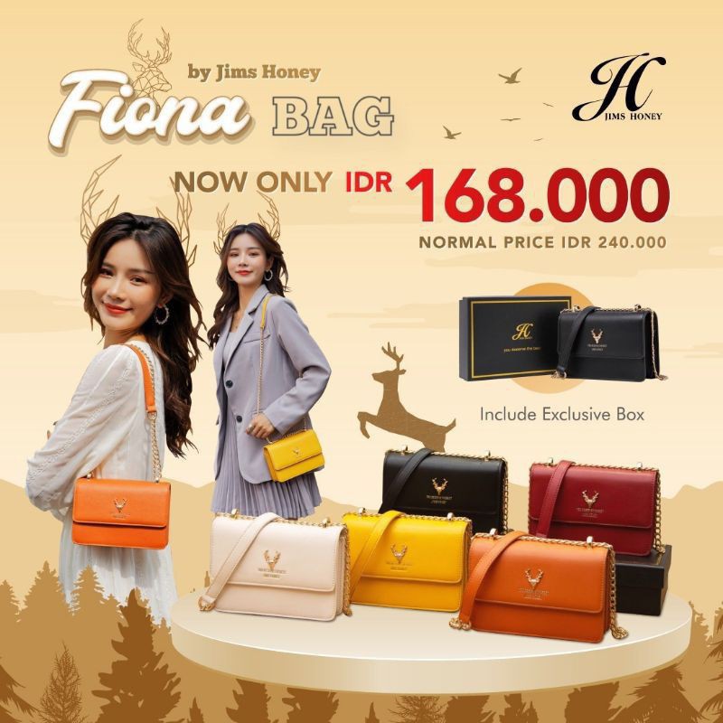 PROMO Tas Wanita Fiona Bag From Jims Honey FREE Exclusive Box