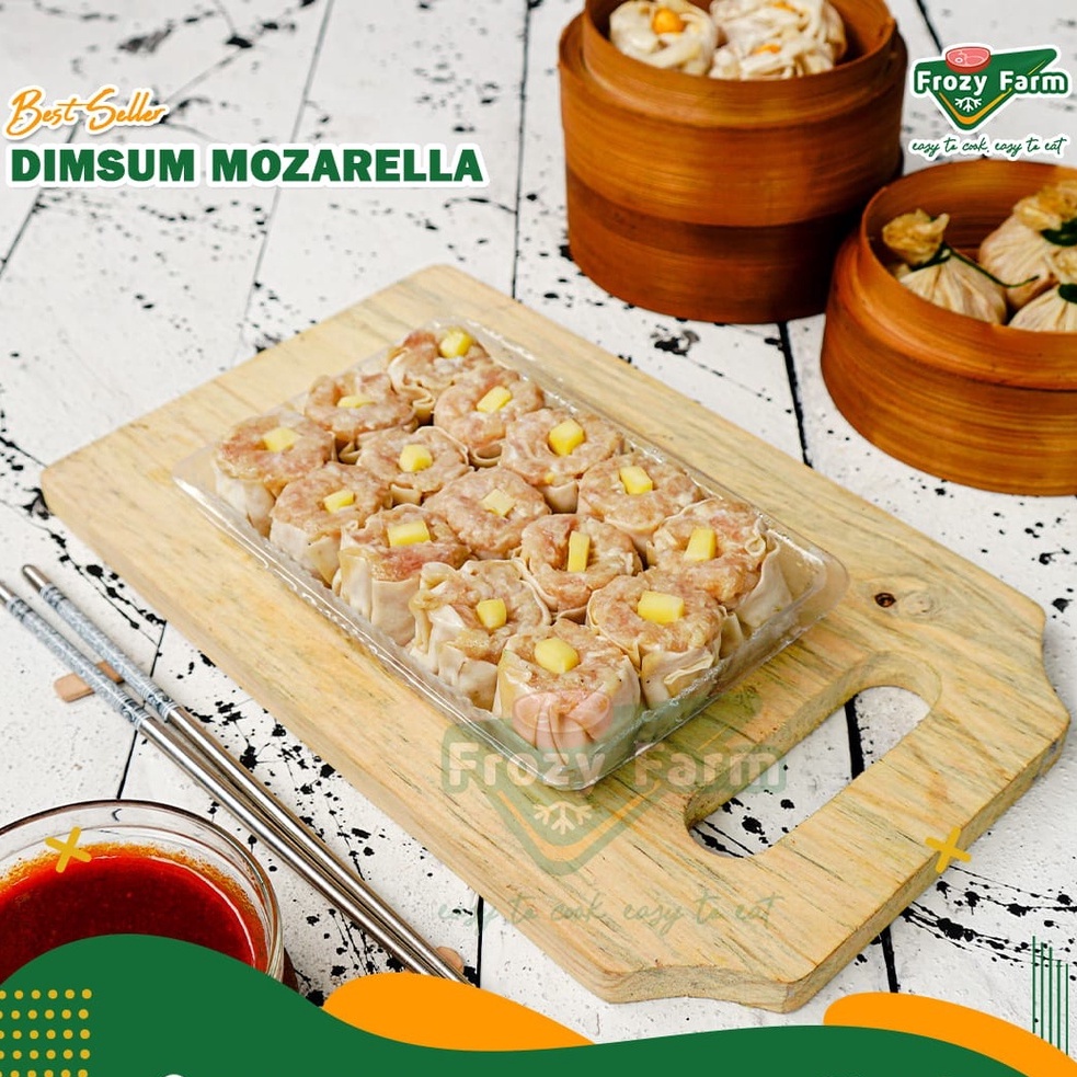 

DIMSUM FROZEN MOZARELLA (PREMIUM) ISI 15/ PACK - DIMSUM MEDAN HALAL - DISTRIBUTOR DIMSUM MEDAN