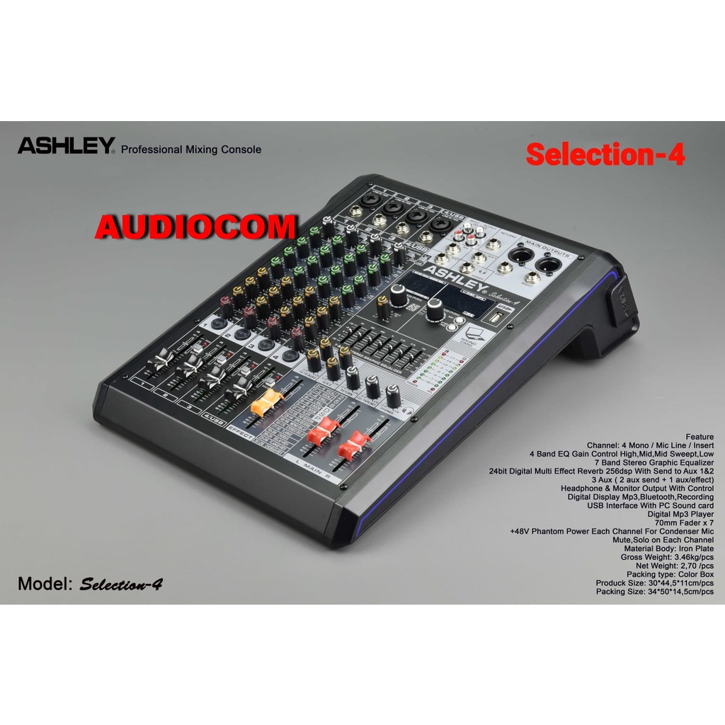 MIXER ASHLEY SELECTION4 MIXER ASHLEY SELECTION 4