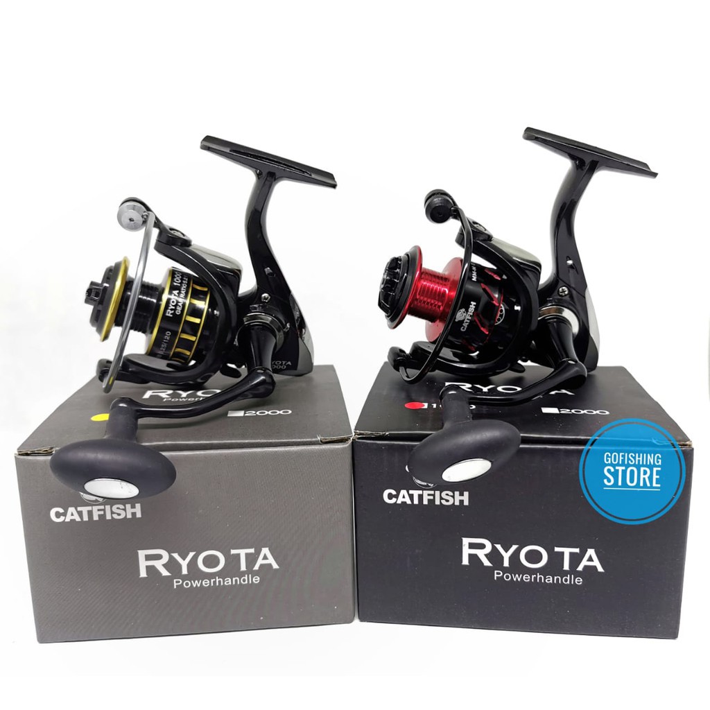 Reel Catfish Ryota 1000 2000 3000 4000 6000 Power Handle