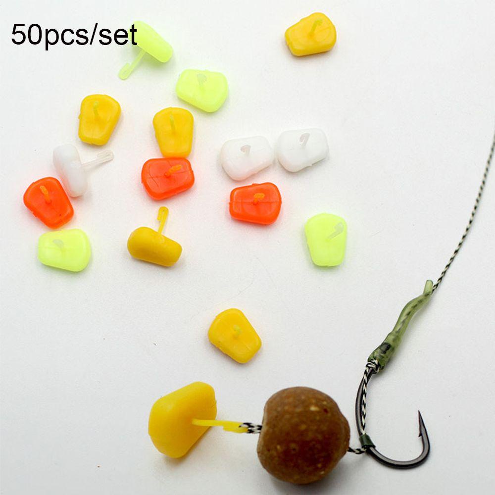 Top 50PCS Hook Stops Beads New Ronnie Rig Low Olahraga Luar Ruangan Carp Fishing Stoper