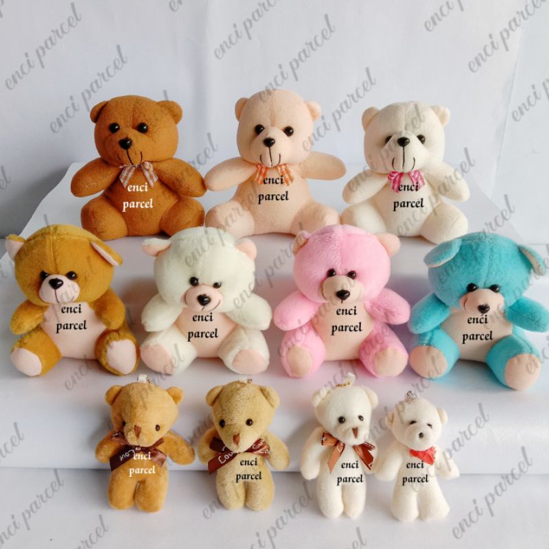 Boneka beruang hiasan buket