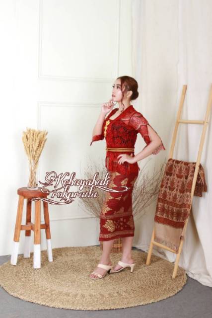 SATU SET KEBAYA BALI KEBAYA KUTUBARU MAODERN KEBAYA JADI KEBAYA LENGAN BELAH