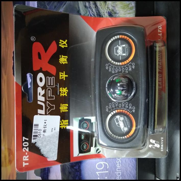 Inclinometer Clinometer Kompas Sudut Kemiringan Mobil Offroad