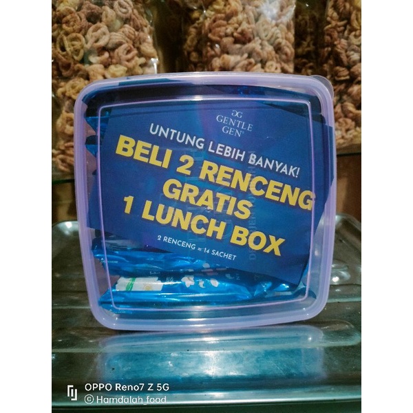 Gentle Gen sachet free Lunch box/detergent cair Gentle Gen