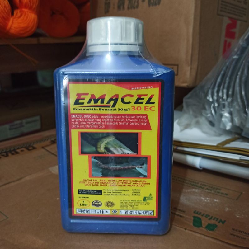 INSEKTISIDA EMACEL 30 EC 1 LITER PEMBASMI ULAT FREE KAOS