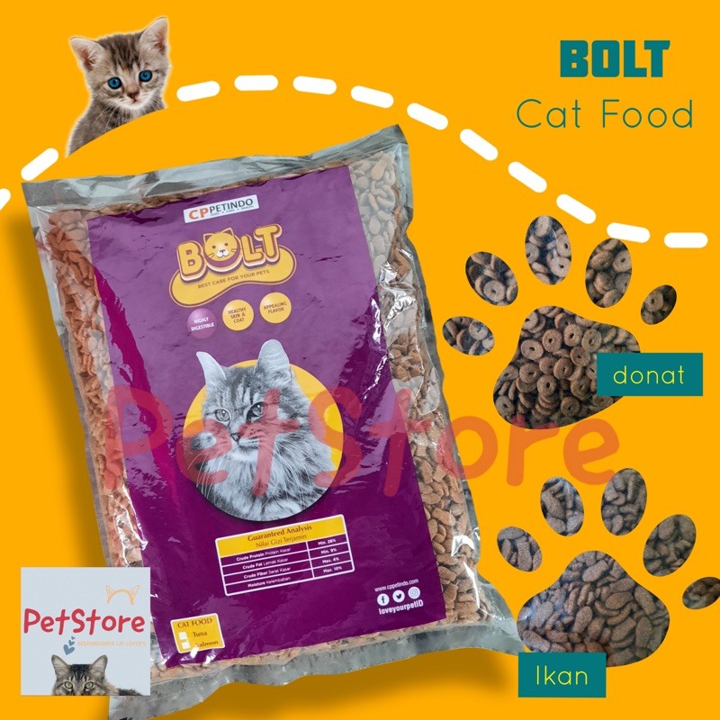 Promo: BOLT REPACK makanan kucing