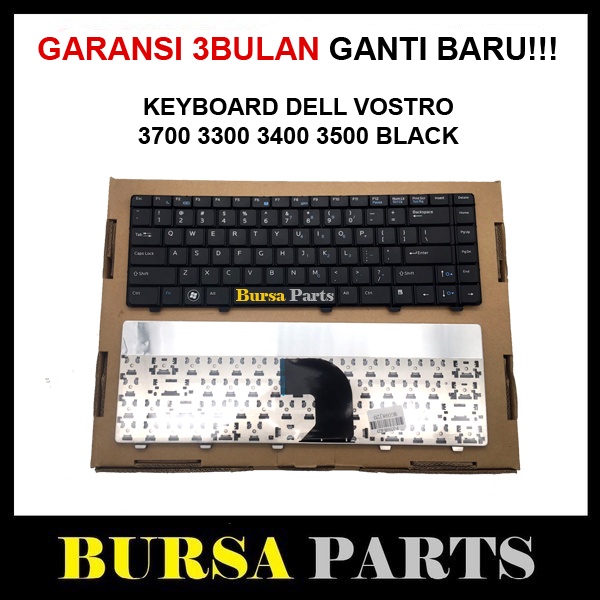 Keyboard DELL VOSTRO 3700 3300 3400 3500 BLACK