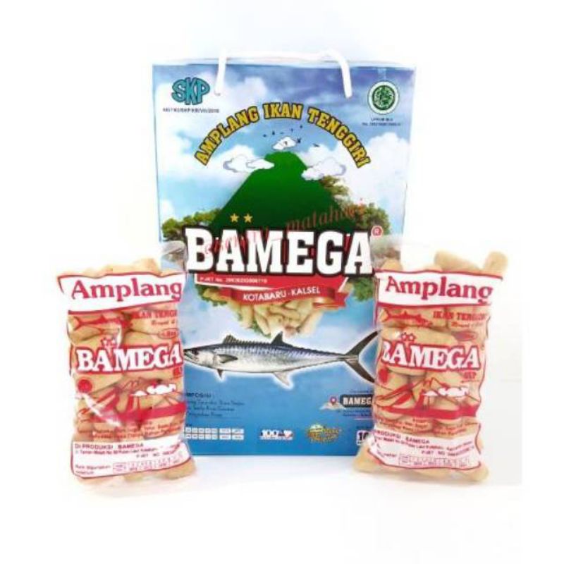 

Kerupuk Kuku Macan Amplang Merk Bamega