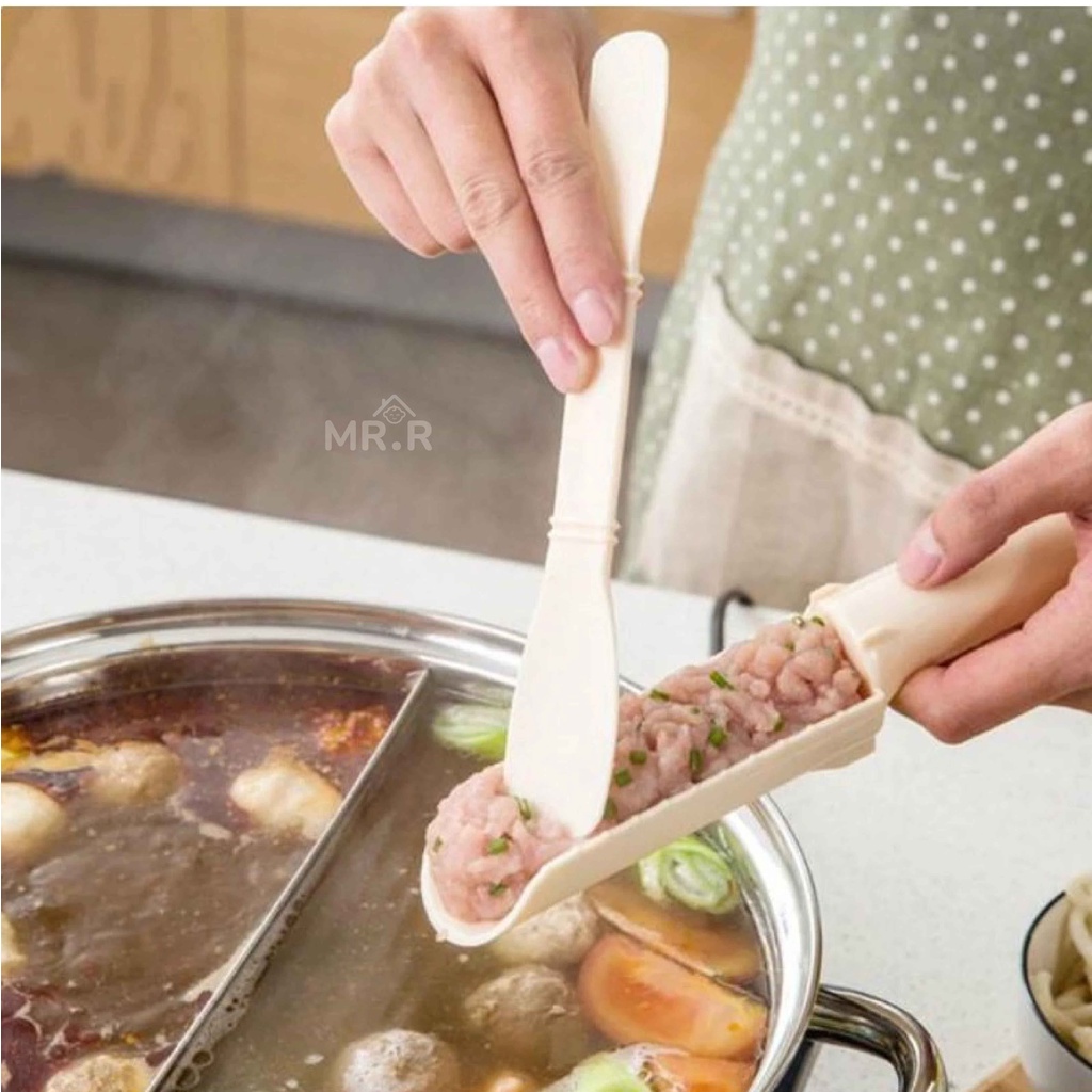 Alat Pembuat Bakso Bulat Ikan Daging Sapi Kuah Alat Pencetak Baso Sapi Pentol Meat Ball Maker