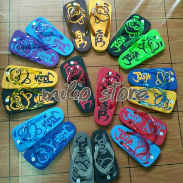 sandal jogja anak Grosir & ecer / sendal anak khas malioboro jogja / sendal anak selen kekinian / se