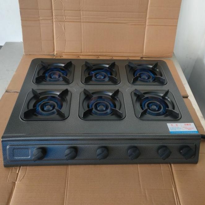 Kompor Surabi/Serabi Bandung/Martabak Mini 6 Tungku Teplon Kotak