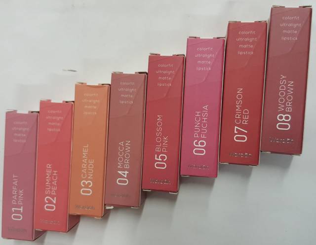 Wardah Colorfit Ultralight Matte Lipstick