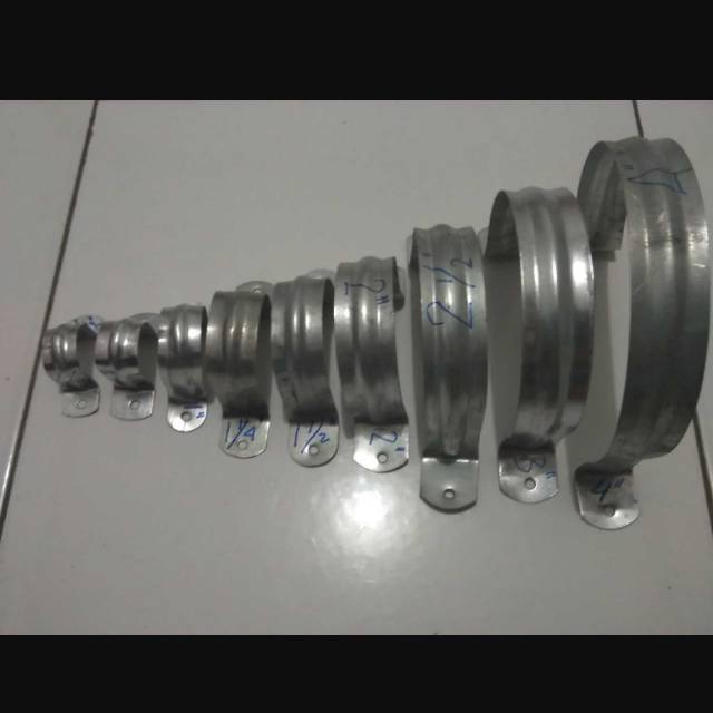 KLEM PIPA AIR 1/2 inch ikatan pipa air klem pipa