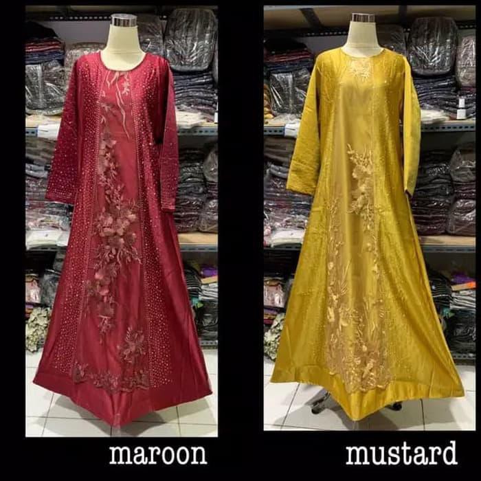 Terlaku Baju Muslim Murah Couple Batik Modern Sarimbit Pasangan Keluarga Halus - Putih