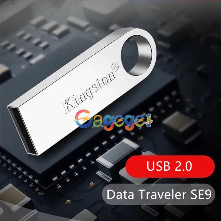 Kingston DTSE9H Flashdisk USB 2.0 4GB 8GB 16GB 32GB 64GB 128GB Data Traveler SE9