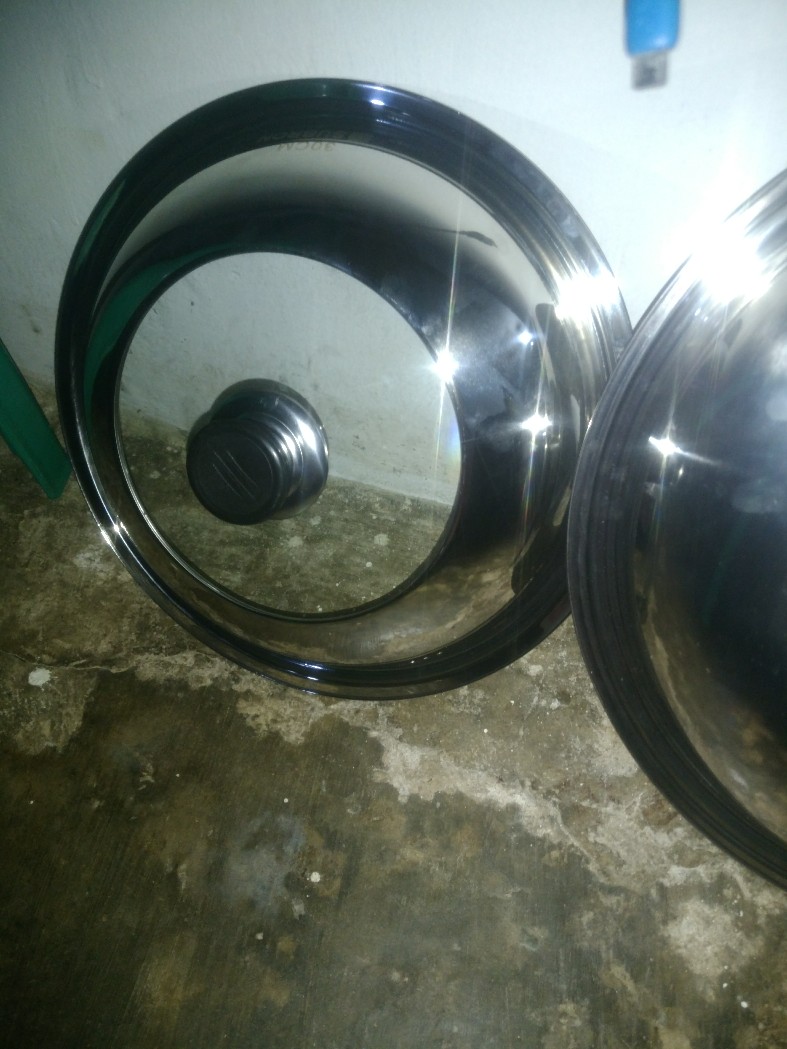 Tutup Panci Multifungsi Stainless Kaca Wajan Kuali Penggorengan Steamer Kukus Goreng 4 Ukuran Murah