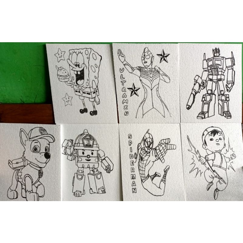 

Sterefoam mewarnai anak ukuran 33x40