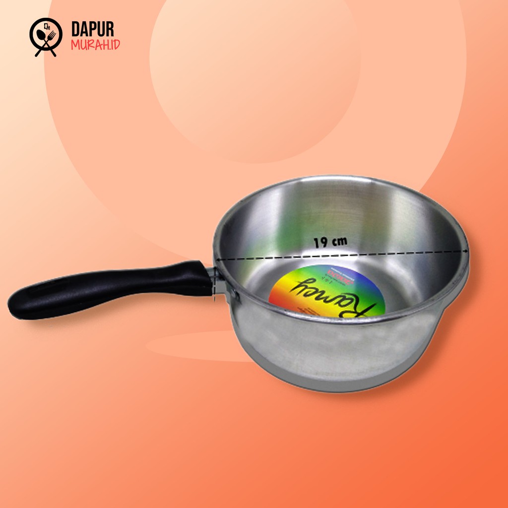 Maspion Panci Aluminium Ramey 18 cm Kilap