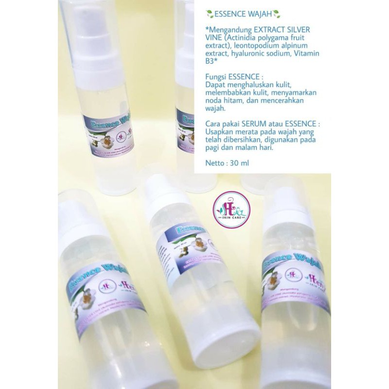 Essence Wajah Silver Vine HAL Heny Asyifa Lany Skincare