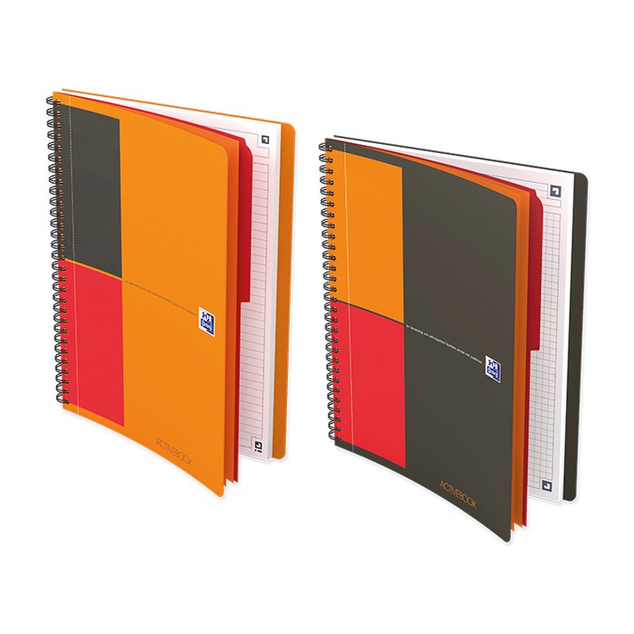 

Oxford International ActiveBook Scribzee B5 Ruled / Orange 400080787