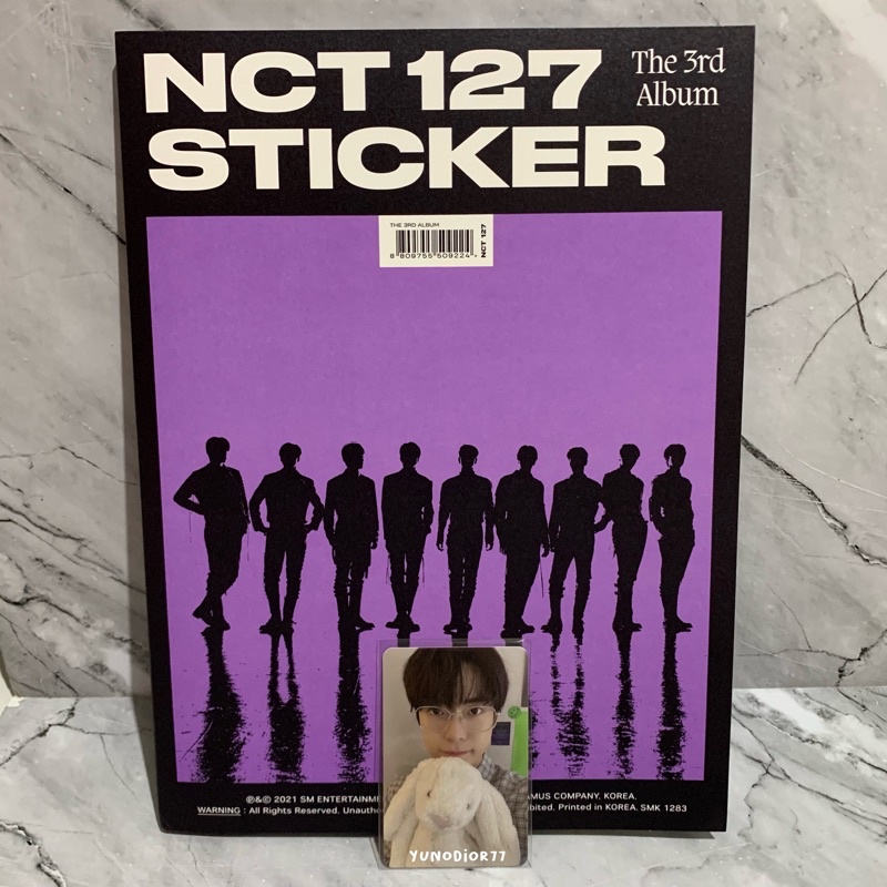 ALBUM STICKER FULLSET PC PHOTOCARD DOYOUNG BONEKA STICKER BUNNY KELINCI