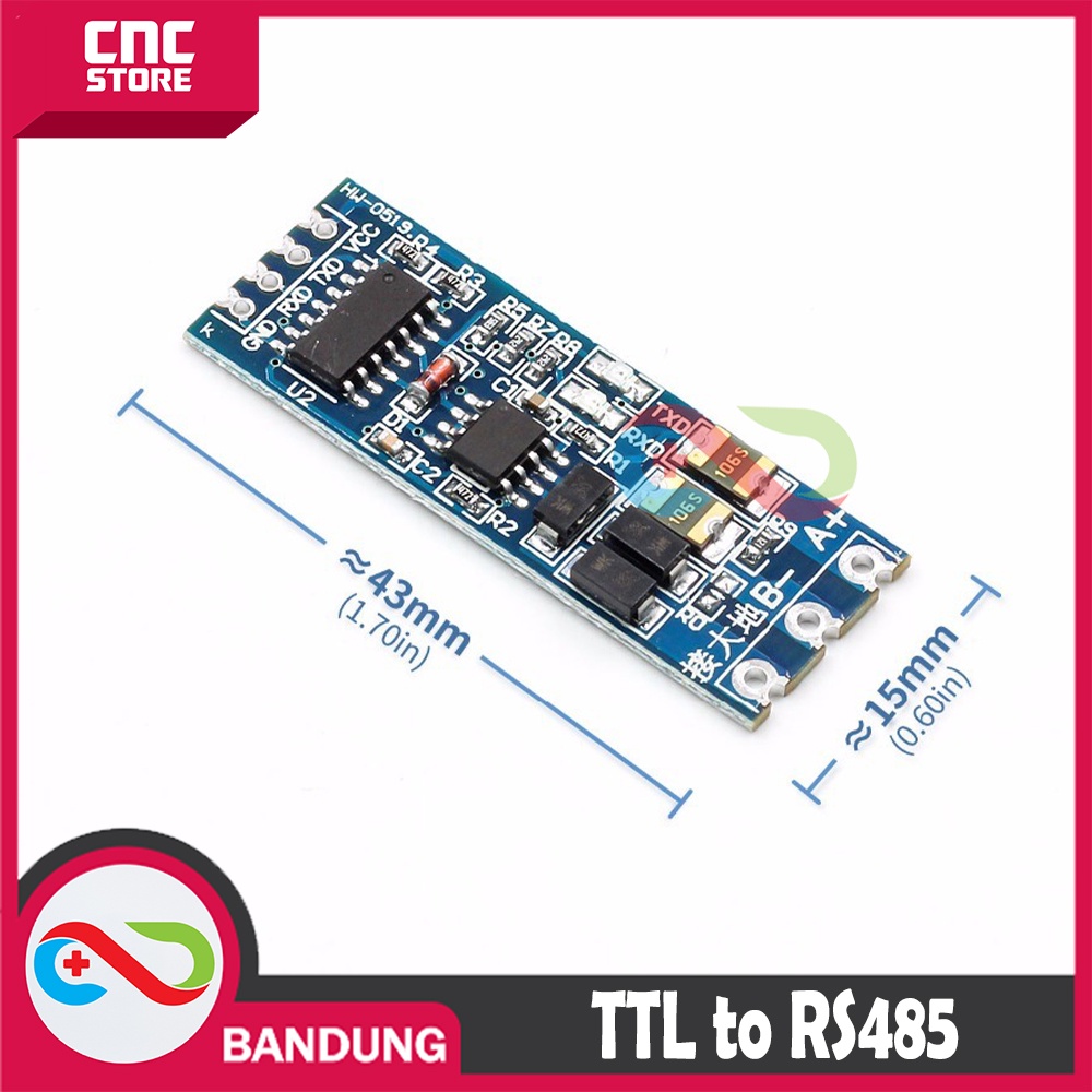 MODULE RS-485 TTL TO SERIAL UART TTL CONVERTER MODULE ARDUINO