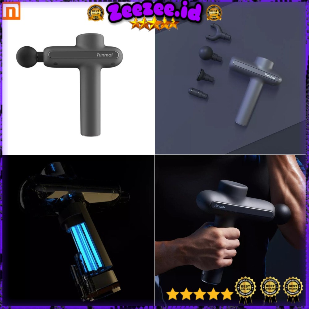 Xiaomi Yunmai Pro Basic Alat Pijat Elektrik Deep Muscle Massage Gun - YMJM-551S - Black