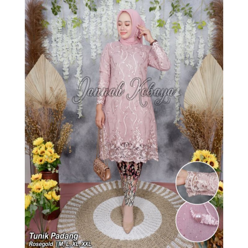 KEBAYA SARI MALAIKA/KEBAYA TULLE/KEBAYA SET/KEBAYA KONDANGAN/KEBAYA WISUDA