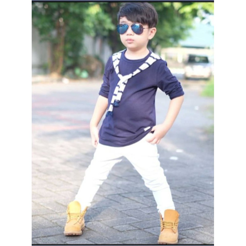 Kaos syal/scarf anak (UNISEX)